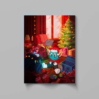 CHRISTMAS EVENING POSTER RETROGOBLINS®