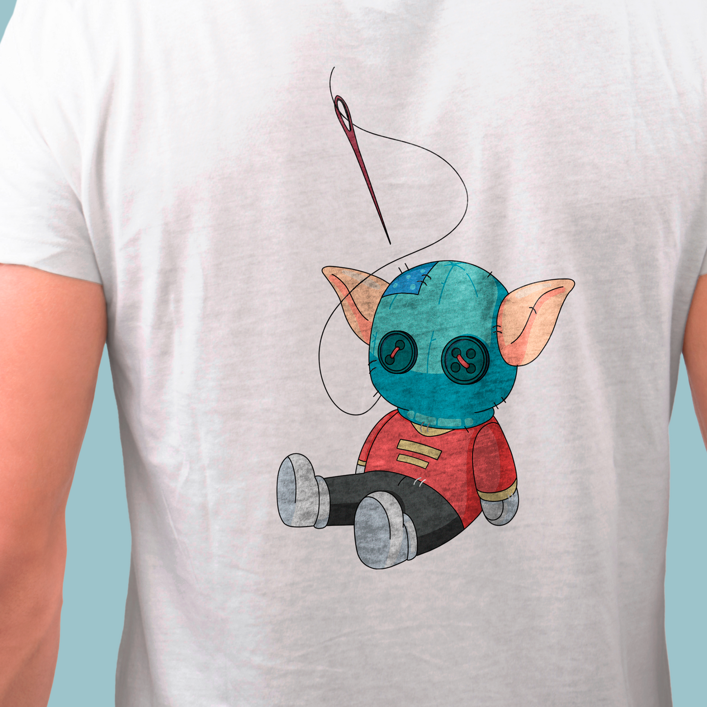 KNITTED GOBLINS CREW NECK T-SHIRT RETROGOBLINS®