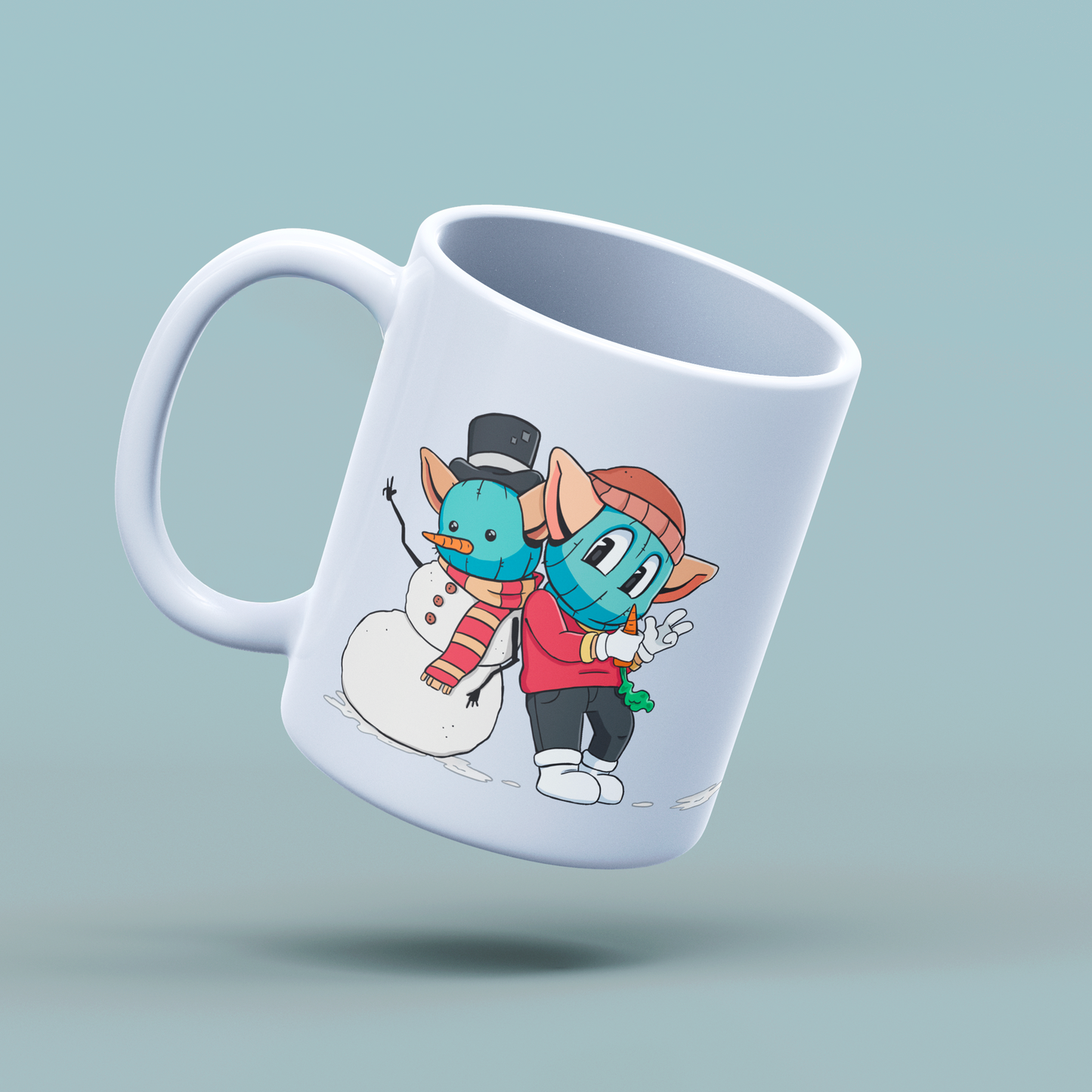 SNOWMAN COFFEE MUG RETROGOBLINS®