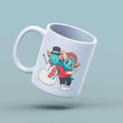 SNOWMAN COFFEE MUG RETROGOBLINS®